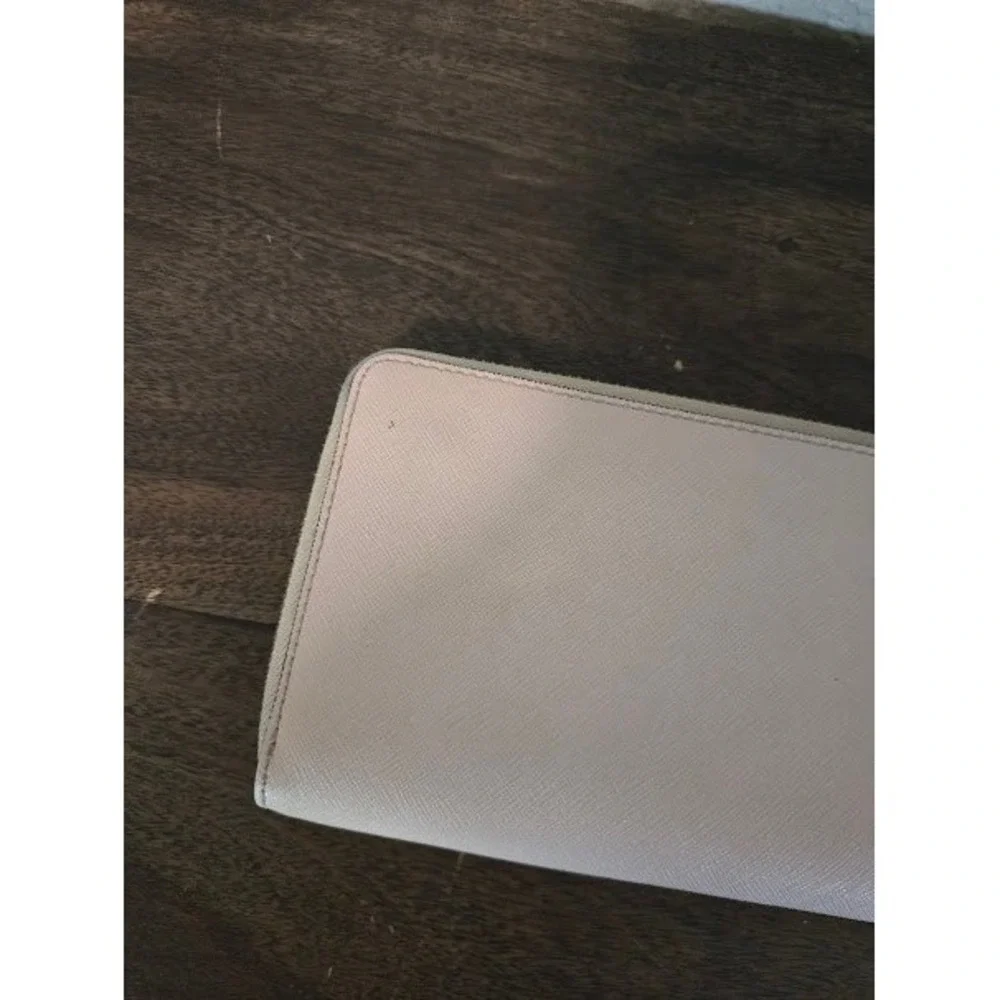 Tory Burch Baby Pink Zip Around Wallet